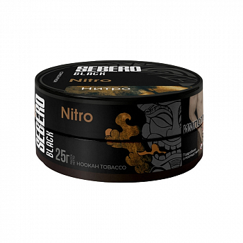 Табак Sebero Black, 25гр "Nitro / Безароматика"